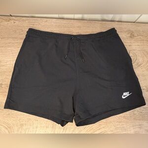 Nike Sportswear Shorts Women's Black Loose Fit High Rise Size XL NEW